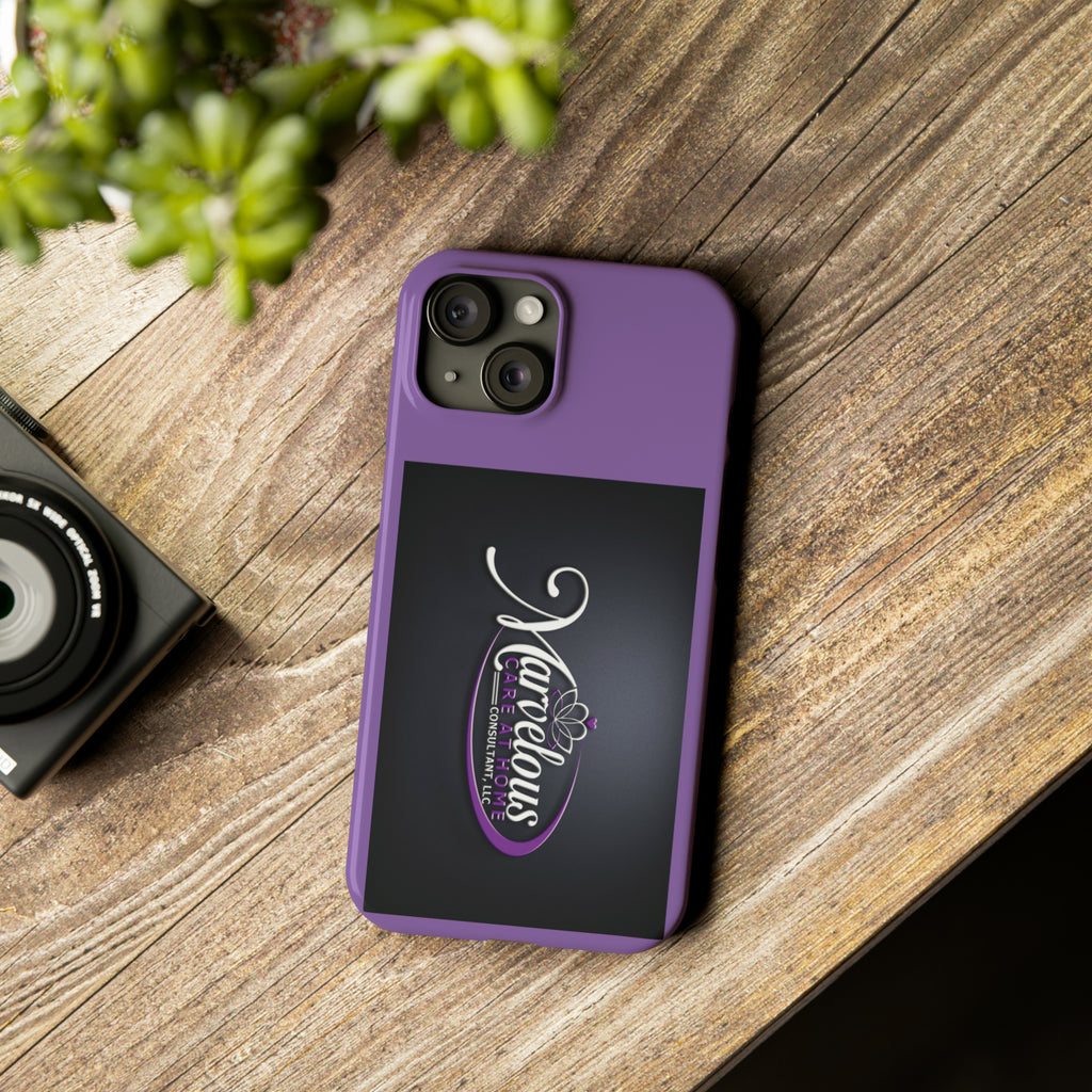 IPhone slim case. Your purchase helps us to support caregivers helping dementia clients.